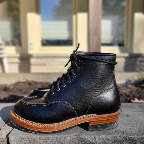 Tahura Dialum in Shinki Black Oiled Horsebutt