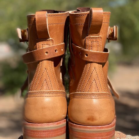 Nicks TankerPro in Horween Natural Dublin