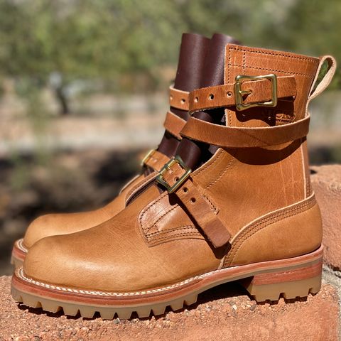 Nicks TankerPro in Horween Natural Dublin