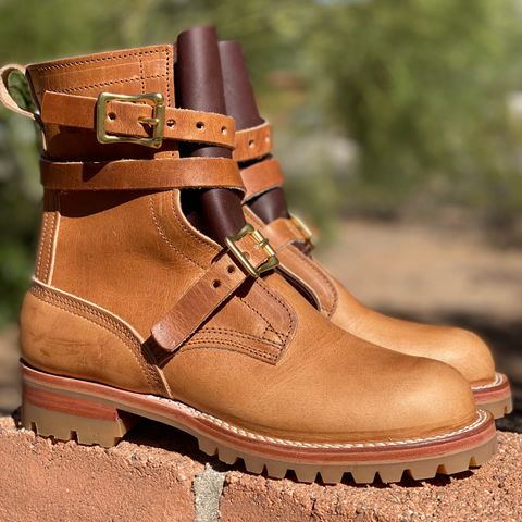Nicks TankerPro in Horween Natural Dublin