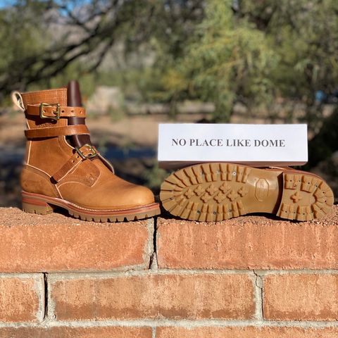Nicks TankerPro in Horween Natural Dublin