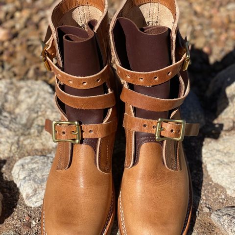 Nicks TankerPro in Horween Natural Dublin