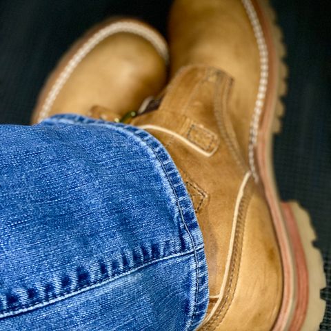 Nicks TankerPro in Horween Natural Dublin