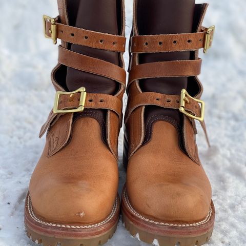 Nicks TankerPro in Horween Natural Dublin