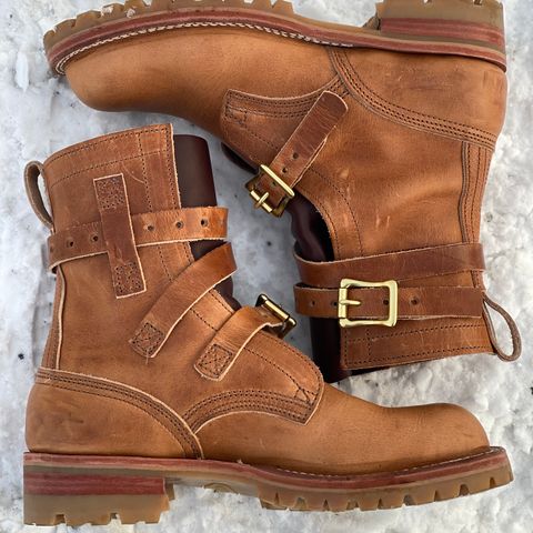 Nicks TankerPro in Horween Natural Dublin
