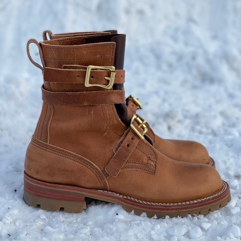 Nicks TankerPro in Horween Natural Dublin