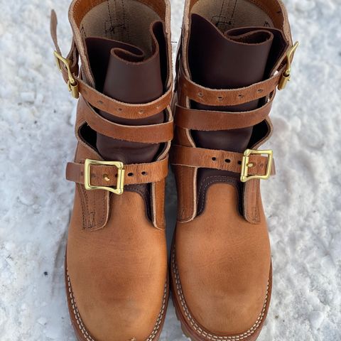 Nicks TankerPro in Horween Natural Dublin
