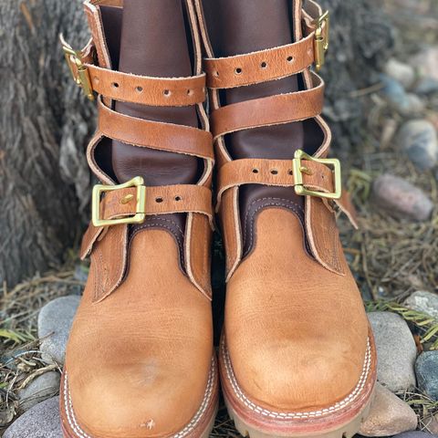Nicks TankerPro in Horween Natural Dublin