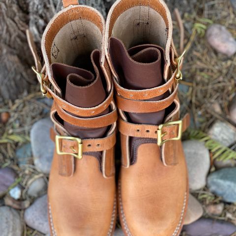 Nicks TankerPro in Horween Natural Dublin