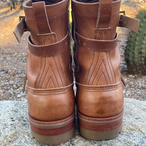 Nicks TankerPro in Horween Natural Dublin