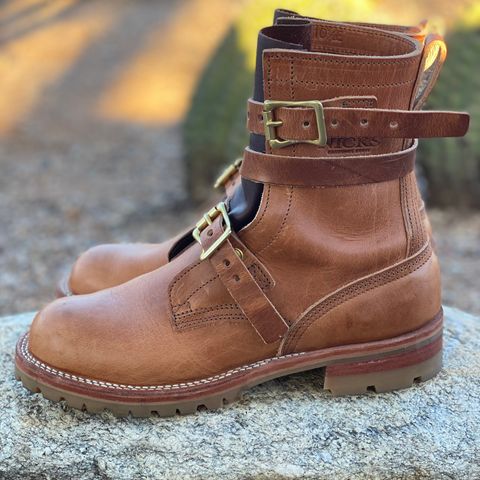 Nicks TankerPro in Horween Natural Dublin