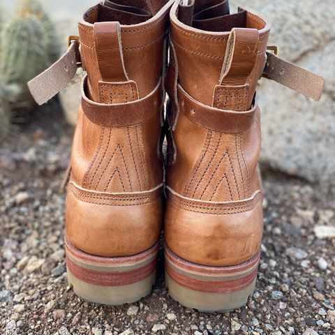 Nicks TankerPro in Horween Natural Dublin