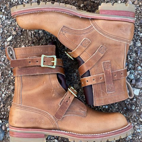 Nicks TankerPro in Horween Natural Dublin