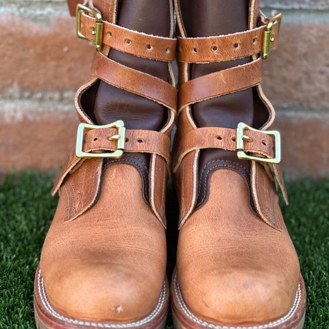 Nicks TankerPro in Horween Natural Dublin