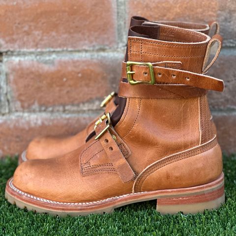 Nicks TankerPro in Horween Natural Dublin