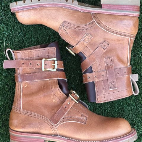 Nicks TankerPro in Horween Natural Dublin
