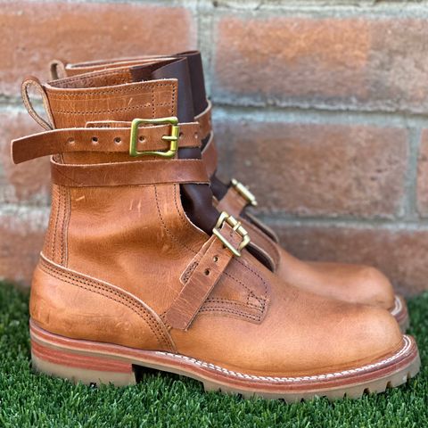 Nicks TankerPro in Horween Natural Dublin