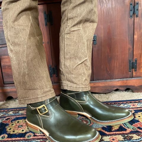 Wesco Mister Lou in Horween Olive Chromexcel