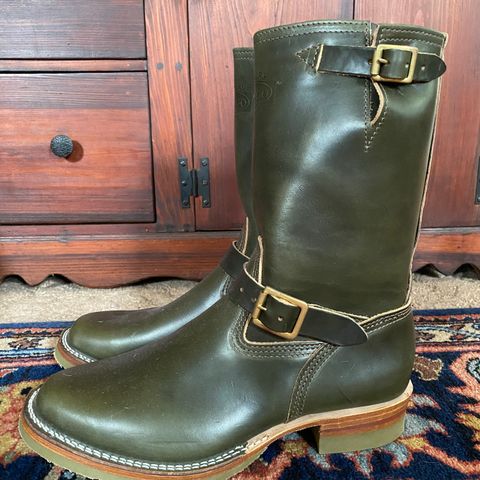 Wesco Mister Lou in Horween Olive Chromexcel