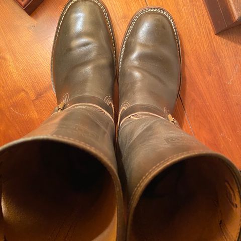 Wesco Mister Lou in Horween Olive Chromexcel