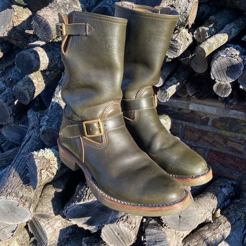 Wesco Mister Lou in Horween Olive Chromexcel