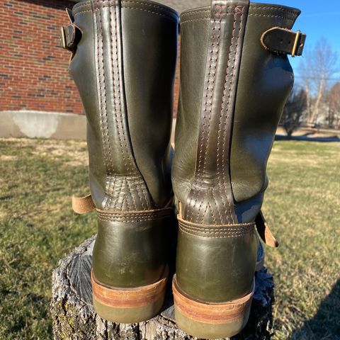 Wesco Mister Lou in Horween Olive Chromexcel