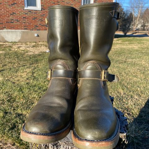 Wesco Mister Lou in Horween Olive Chromexcel