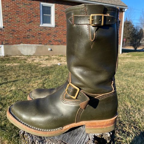 Wesco Mister Lou in Horween Olive Chromexcel
