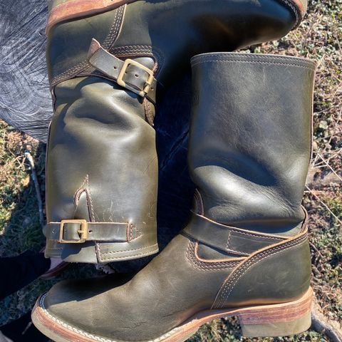Wesco Mister Lou in Horween Olive Chromexcel
