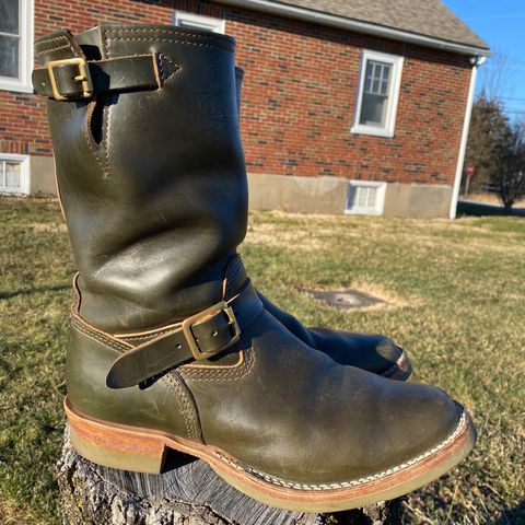 Wesco Mister Lou in Horween Olive Chromexcel