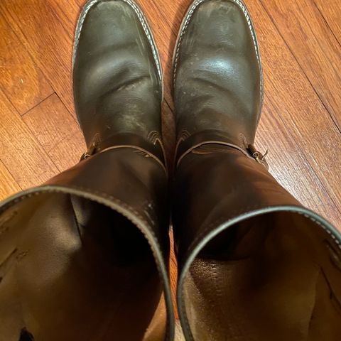 Wesco Mister Lou in Horween Olive Chromexcel