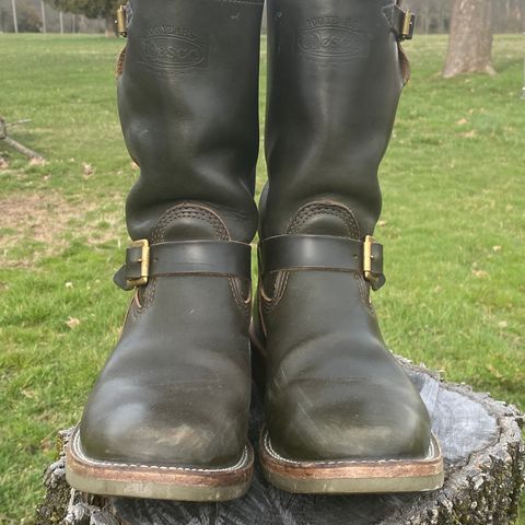 Wesco Mister Lou in Horween Olive Chromexcel
