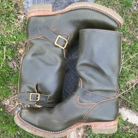 Wesco Mister Lou in Horween Olive Chromexcel