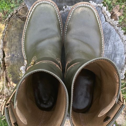 Wesco Mister Lou in Horween Olive Chromexcel