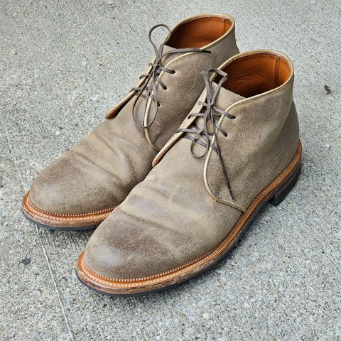 Viberg Uplands Boot in Nature Waxy commander