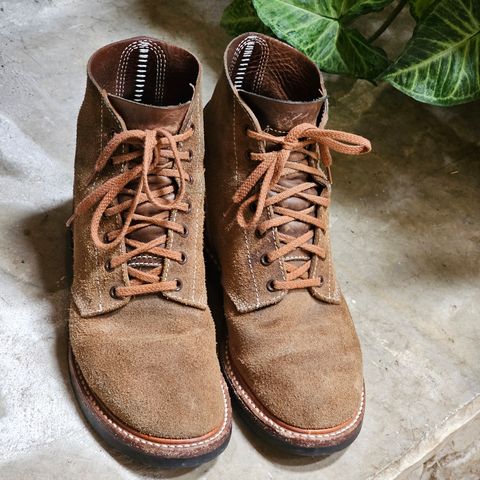 John Lofgren M-43 Service Shoes in Horween Natural Chromexcel Horsehide