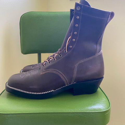 Sherman Boot Works Glanton in Maryam Natural Horsebutt