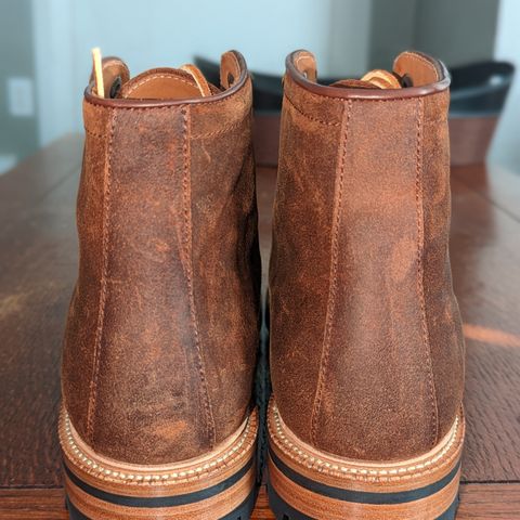 Parkhurst The Niagara in C.F. Stead Light Brown Waxy Commander Suede