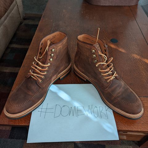 Parkhurst The Niagara in C.F. Stead Light Brown Waxy Commander Suede