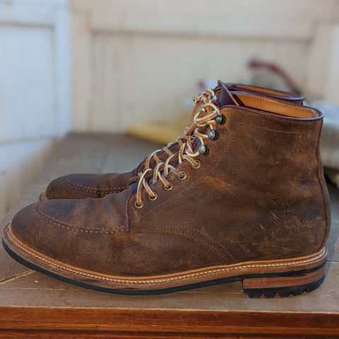 Parkhurst The Niagara in C.F. Stead Light Brown Waxy Commander Suede