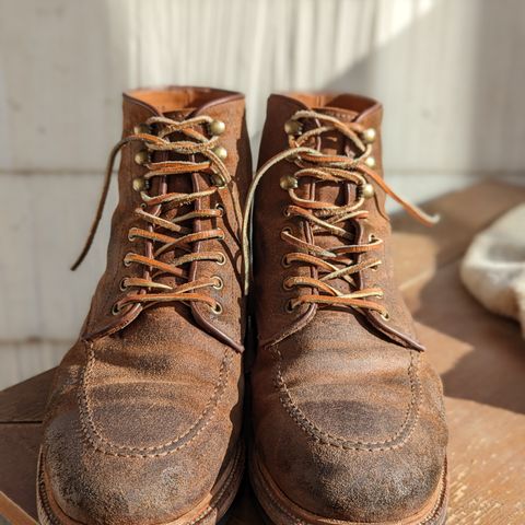 Parkhurst The Niagara in C.F. Stead Light Brown Waxy Commander Suede