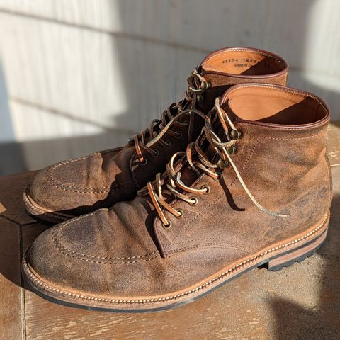 Parkhurst The Niagara in C.F. Stead Light Brown Waxy Commander Suede
