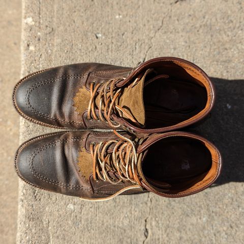 Parkhurst The Niagara in C.F. Stead Light Brown Waxy Commander Suede