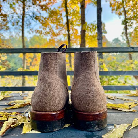 View photo of Midas Service Boot in Horween Natural Chromexcel Roughout