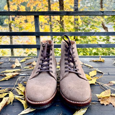 View photo of Midas Service Boot in Horween Natural Chromexcel Roughout