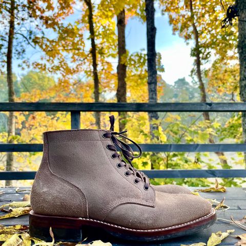 View photo of Midas Service Boot in Horween Natural Chromexcel Roughout