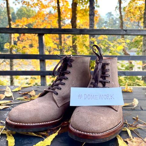 View photo of Midas Service Boot in Horween Natural Chromexcel Roughout