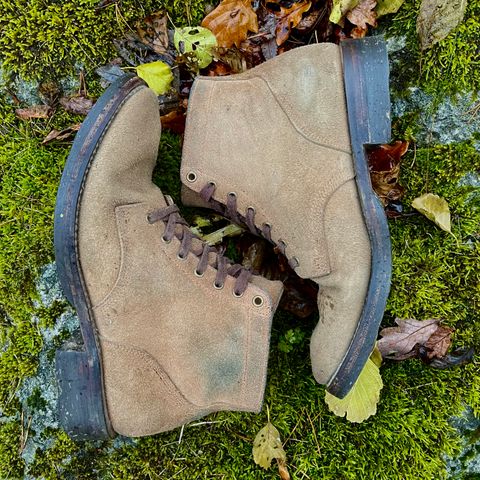 View photo of Midas Service Boot in Horween Natural Chromexcel Roughout