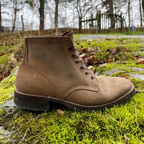 View photo of Midas Service Boot in Horween Natural Chromexcel Roughout