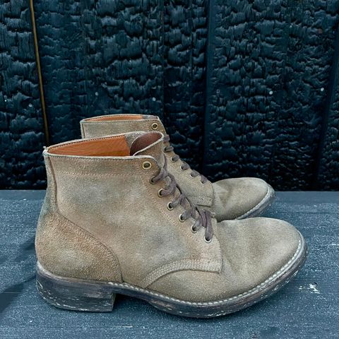 View photo of Midas Service Boot in Horween Natural Chromexcel Roughout